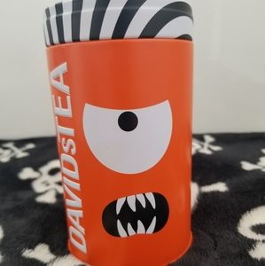 Davids Tea Halloween Tin used